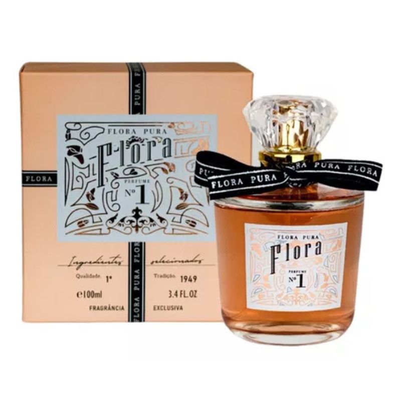 Perfume Feminino 100ML Flora N° 1 Gêmeo do Chanel Coco Mademoiselle