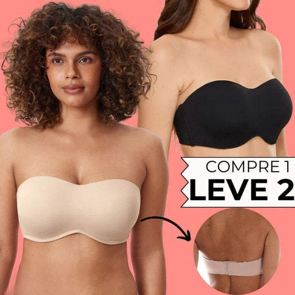 Sutiã Sem Alças Comfort – Levanta e Modela Seus Seios