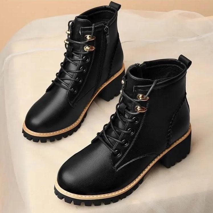 Bota Feminina Montaria Cano Curto Fashion