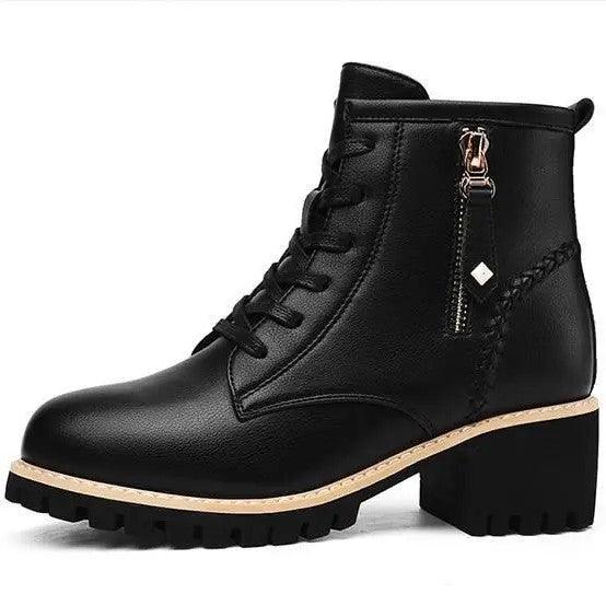 Bota Feminina Montaria Cano Curto Fashion