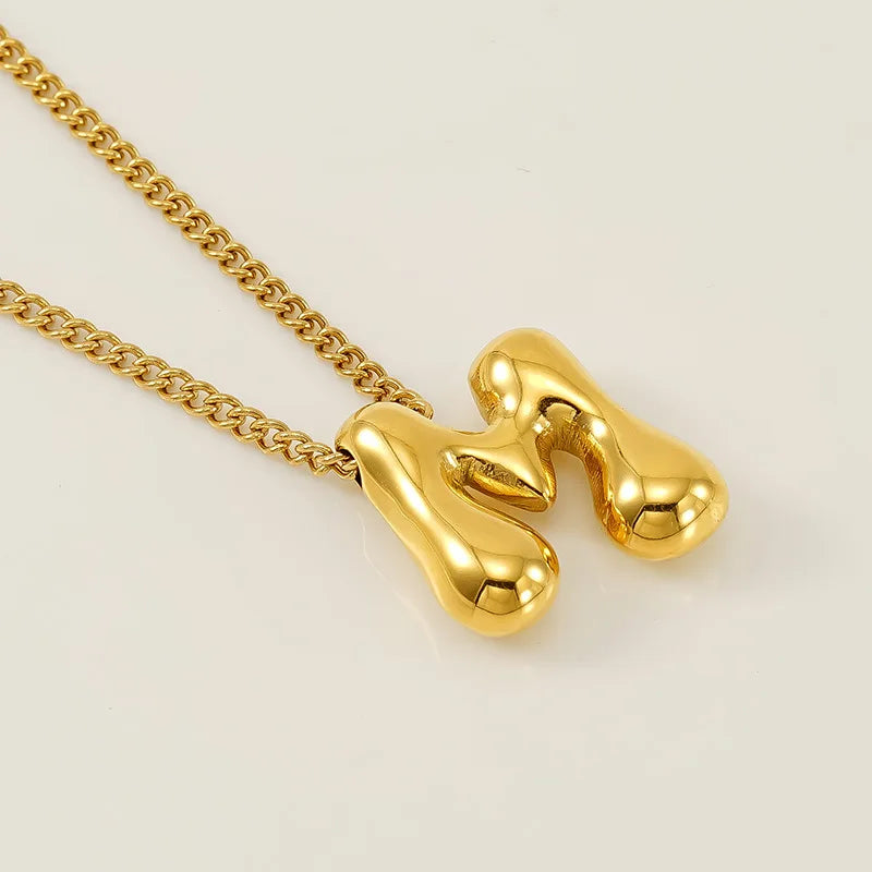 Colar Letra Inicial – Dourado ou Prata